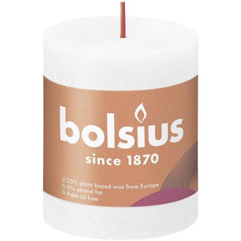 Bolsius Stompkaars 8x6,8 cm Blanc