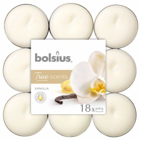 BOLSIUS Tealight 18 Pz Vaniglia