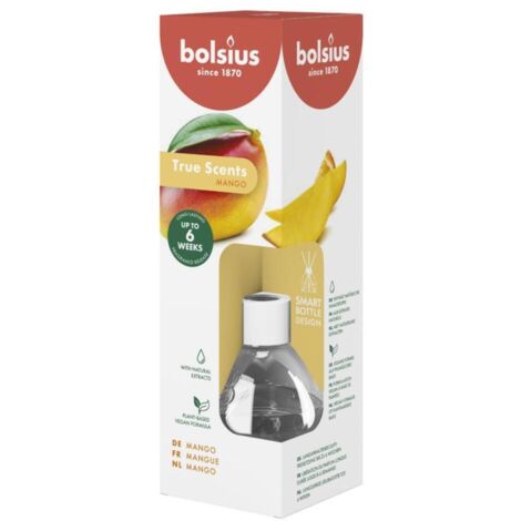 Bolsius True Scents Bâtonnets Parfumés Mangue Exotique 60 ml