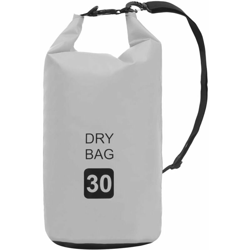 

Bolso acuatico impermeable PVC gris 30 L