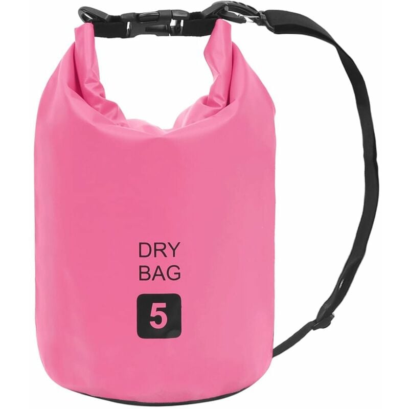 

Bolso acuatico impermeable PVC rosa 5 L