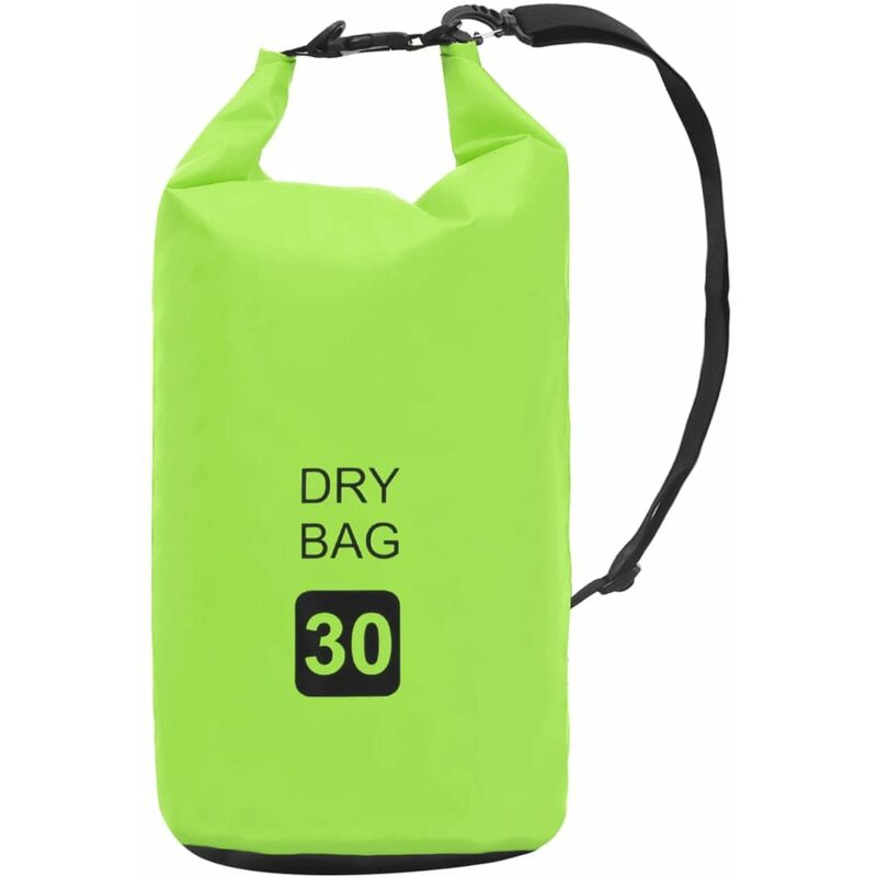 

Bolso acuatico impermeable verde PVC 30 L