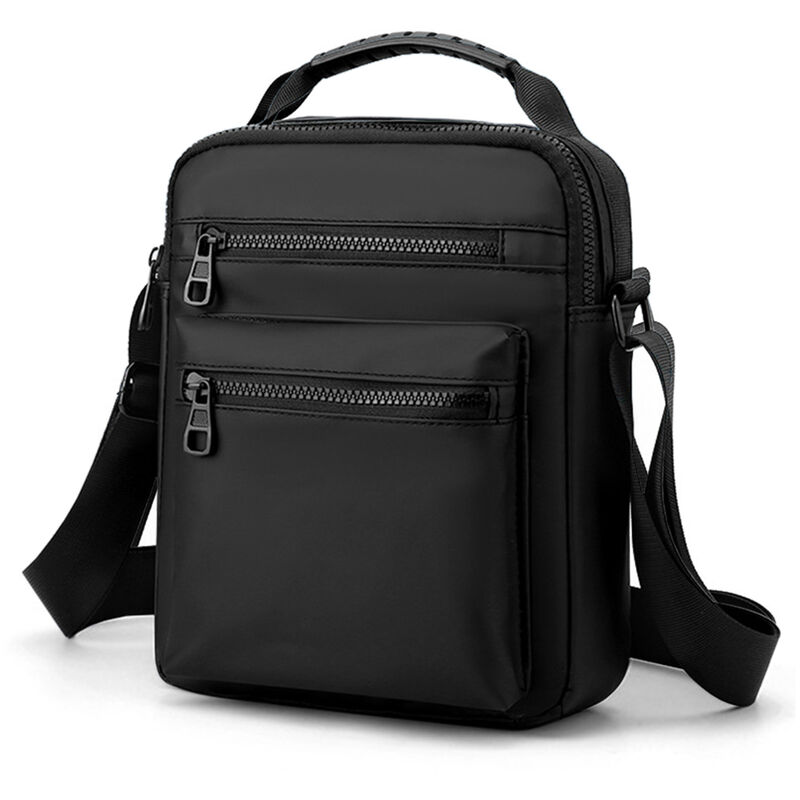 

Bolso bandolera para hombre Bolso bandolera Bolso Oxford resistente al desgaste Bolso bandolera con correa ajustable,Negro