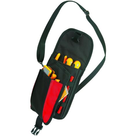 Bolso bandolera Plano 556TB (bolso de herramientas con trabilla para cinturón + correa de transporte, material poliéster, mucho espacio de almacenamiento)
