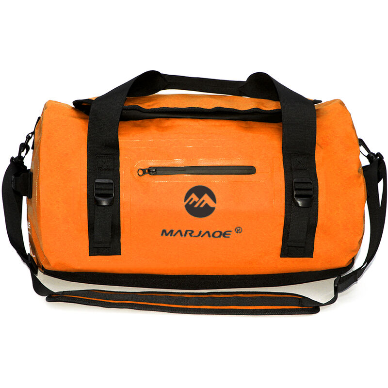 

Marjaqe - Bolso impermeable Bolso al aire libre de alta capacidad Bolso de hombro Mochila impermeable, Naranja, 30L