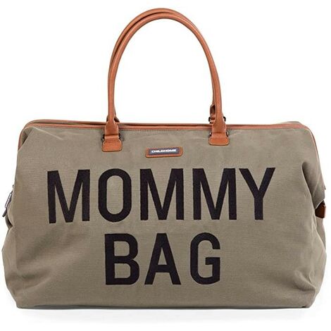 Bolso Mommy Bag Acolchado Caqui