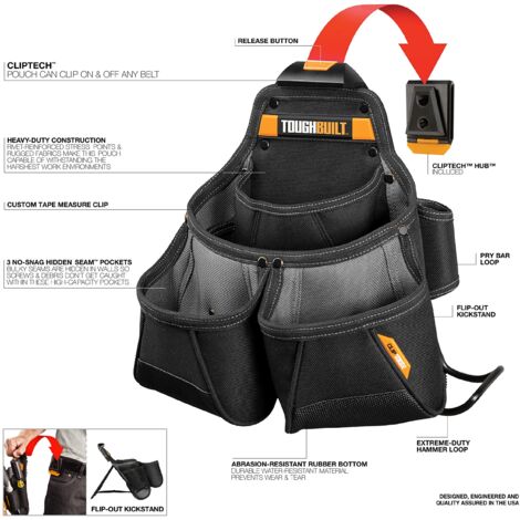 Bolso portaherramientas encofrador tb-ct-02 tough built