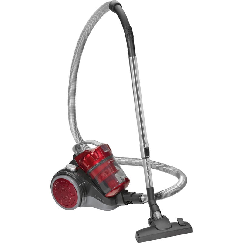 Bomann - Aspirateur Cyclon-Twin-Spin sans sac bs 9027 cb n Rouge