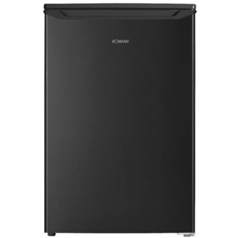 Bomann GS 7253 Edelstahl-Optik Gefrierschrank           schwarz