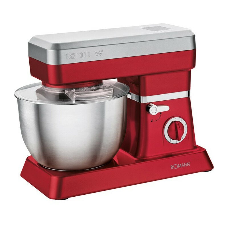 Bomann - Robot Petrin Multifonction 6.3L 1200W km 398 cb Rouge