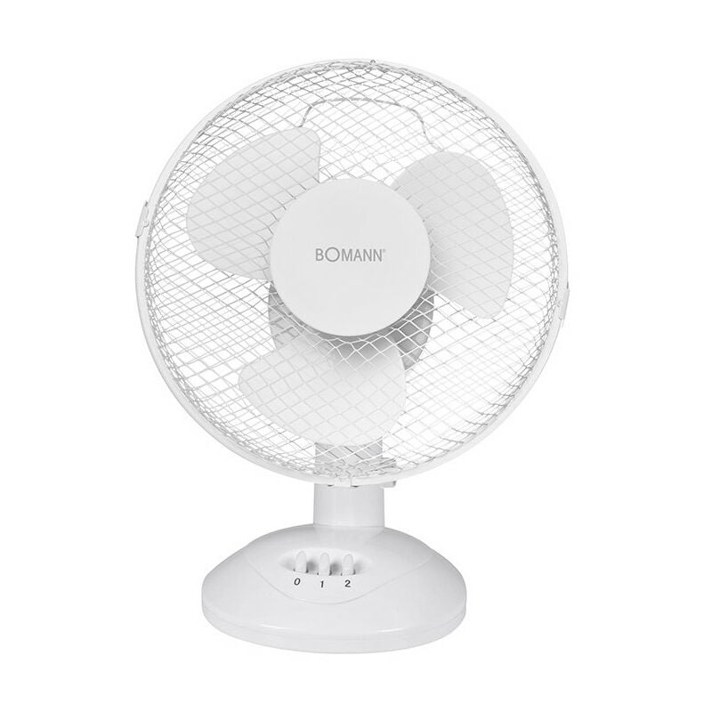 Bomann - Ventilateur de table 23cm vl 1137 cb Blanc