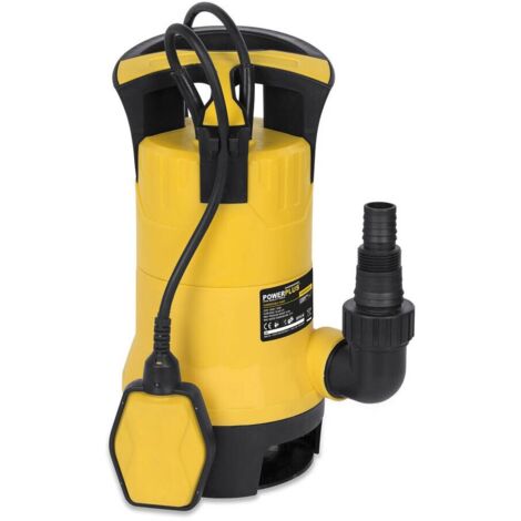 Bomba agua sucia sumergible 550w powxg9513 powerplus