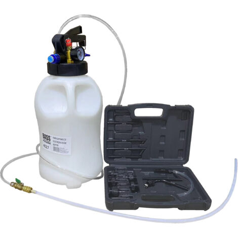 Bomba de aceite de 10 l para cajas de cambios automáticas con adaptadores
