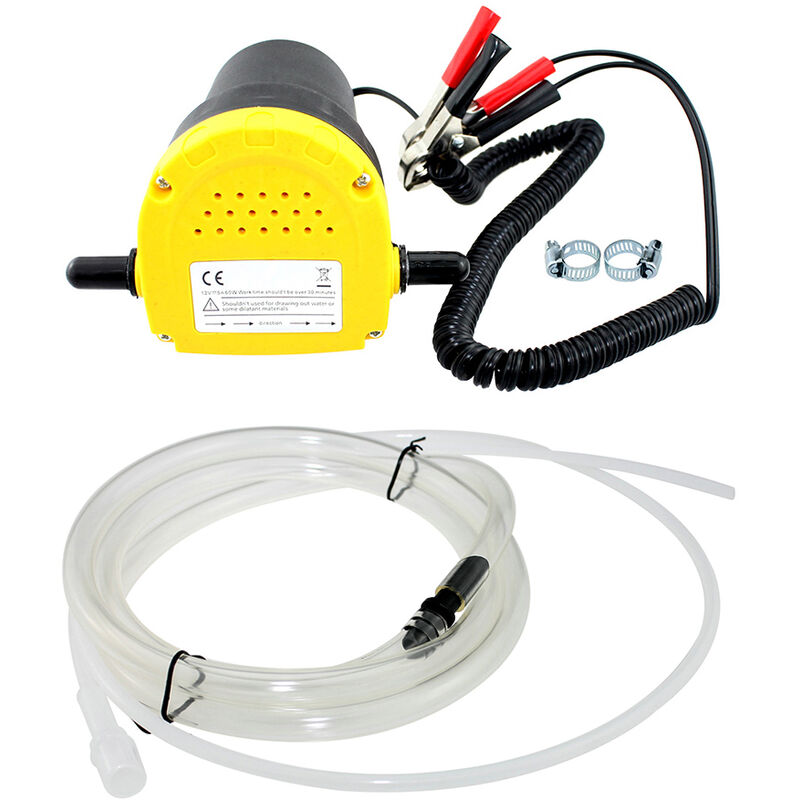 

Happyshopping - Bomba de aceite de motor de coche, extractor de carter de aceite automatico electrico 12V