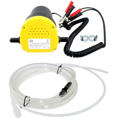 Bomba de aceite eléctrica de 12 V para motores de automóviles, extractor de fluidos de aceite, bomba de succión para transferencia y recuperación de combustible.