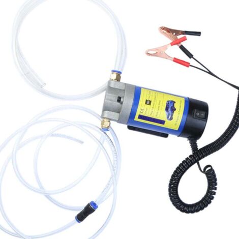 Bomba de aceite eléctrica de 12 V y 100 W, bomba de succión de aceite, bomba de engranajes, cambiador de aceite