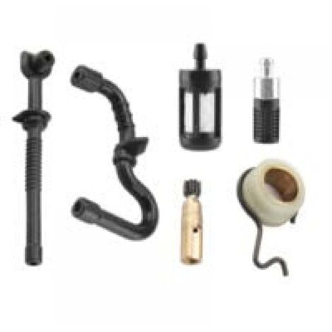 Bomba de aceite para motosierra KZQ, compatible con Stihl MS180, MS170, 018 y 017. Kit de filtro de manguera de combustible para bomba de aceite, línea para bomba de engranajes helicoidales.