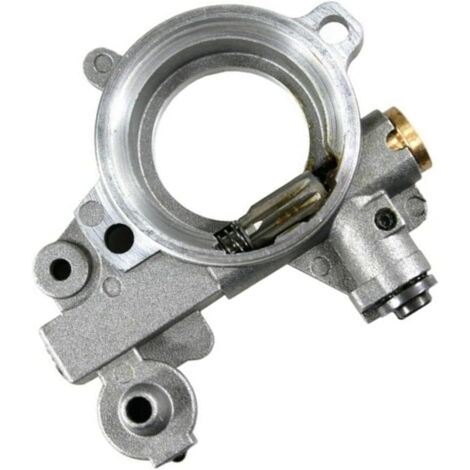 Bomba de aceite para motosierra Stihl MS341 MS361, repuestos para cortacésped, herramienta eléctrica de jardín, acceso para limpieza de césped.
