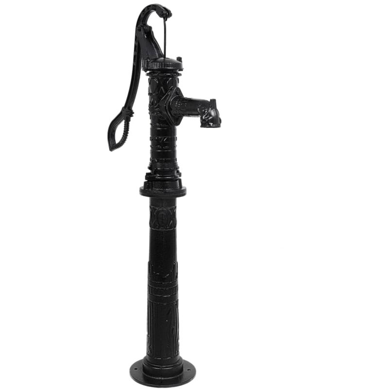 

Bomba de agua de jardín con soporte hierro fundido - Negro - Vidaxl