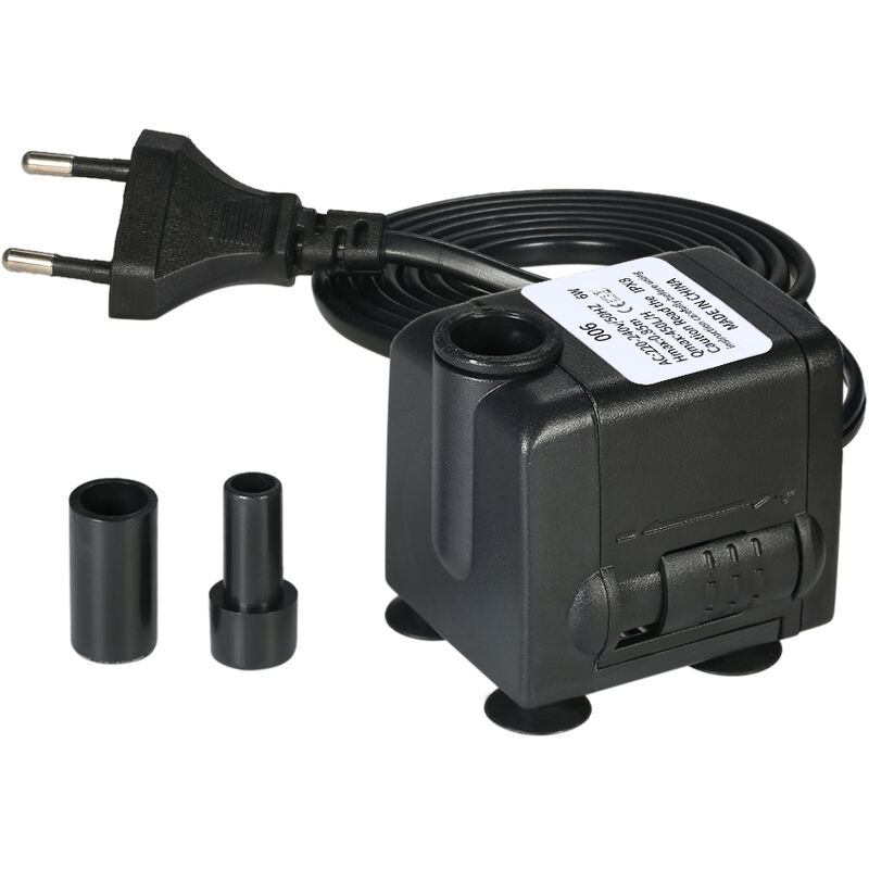

Bomba de agua sumergible 450L / H 6W, para fuentes de mesa de acuario