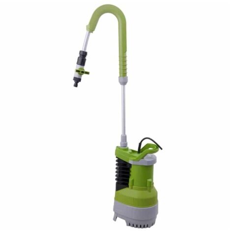 BOMBA DE AGUA SUMERGIBLE CON TUBO FLEXIBLE PARA AGUA LIMPIA IBEROGARDEN