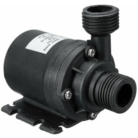 Bomba de agua sumergible Crediri ultra silenciosa con motor sin escobillas de 12 V CC, elevación de 5 m, 800 l/h