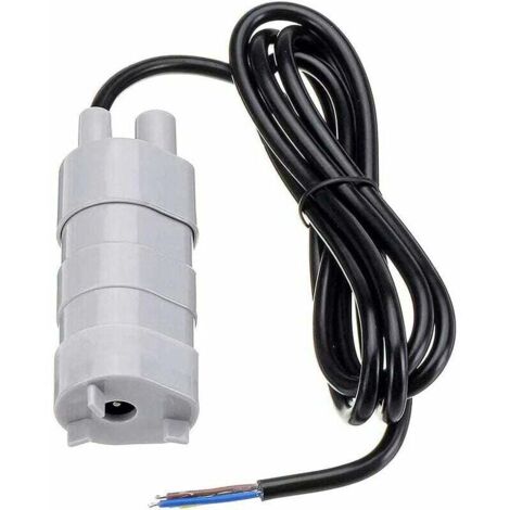 Bomba de agua sumergible DC 12 V Caudal máximo 840L/H para casas móviles, estanques, acuarios y jardines XVX