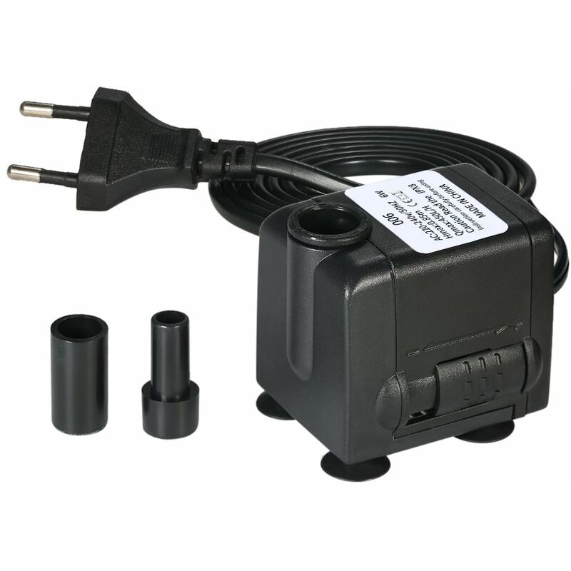 

Bomba de agua sumergible para acuario, con 2 boquillas, AC220-240V, 450L / H 6W