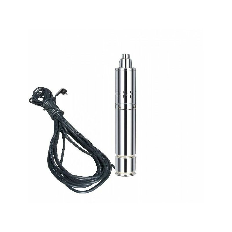 

Varan Motors - TSSM15-120-11 Bomba de agua sumergida para pozos profundos o perforación 120m 1.1Kw, 1.5m³/h + 15m de cable - Gris