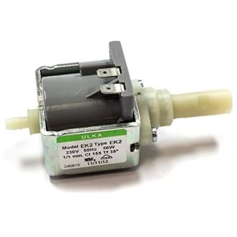 RECAMANIA Bomba de agua Ulka EK2 56 W 230 V 15 -5 bar 650 cc cafetera Ariete Saeco Gaggia