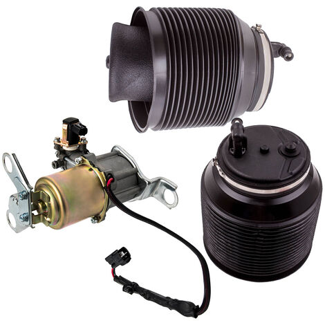 Bomba de aire+Bolsa de Suspensión Neumática Para Toyota Land cruiser Prado j12