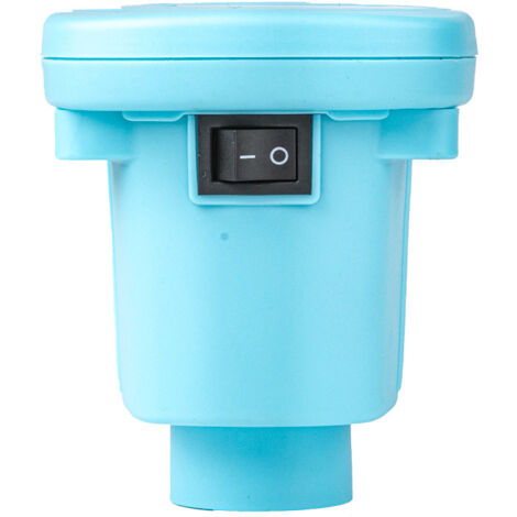 Bomba de aire eléctrica para bolsas de compresión al vacío, azul, 220 V, conveniente para guardar ropa, 1 pieza