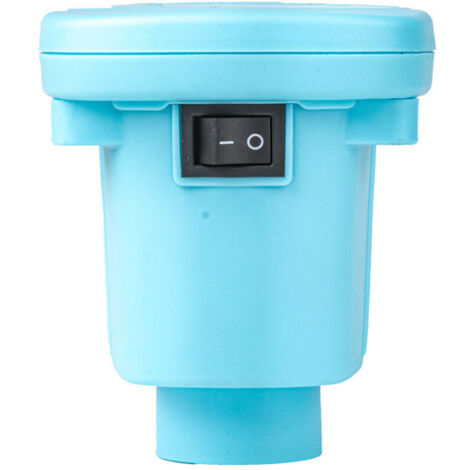 Bomba de aire eléctrica para bolsas de compresión al vacío, azul, 220 V, ideal para guardar ropa, 1 unidad.