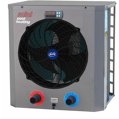 BOMBA DE CALOR MINI PARA PISCINAS GRE  30M3
