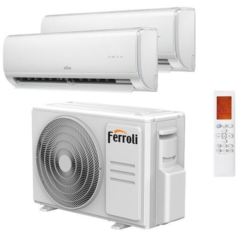 Bomba de calor Multi Split aire Giada 2 x 1 ( 9 + 12 ) R32