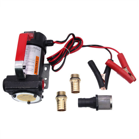 Bomba de diésel 40 L/min, bomba de extracción de aceite autocebante, bomba de aceite 12V 175W
