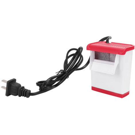 Bomba de filtro de acuario de baja presión XP-01A de 2,5 W, ABS, con filtro de carbón activado y algodón.