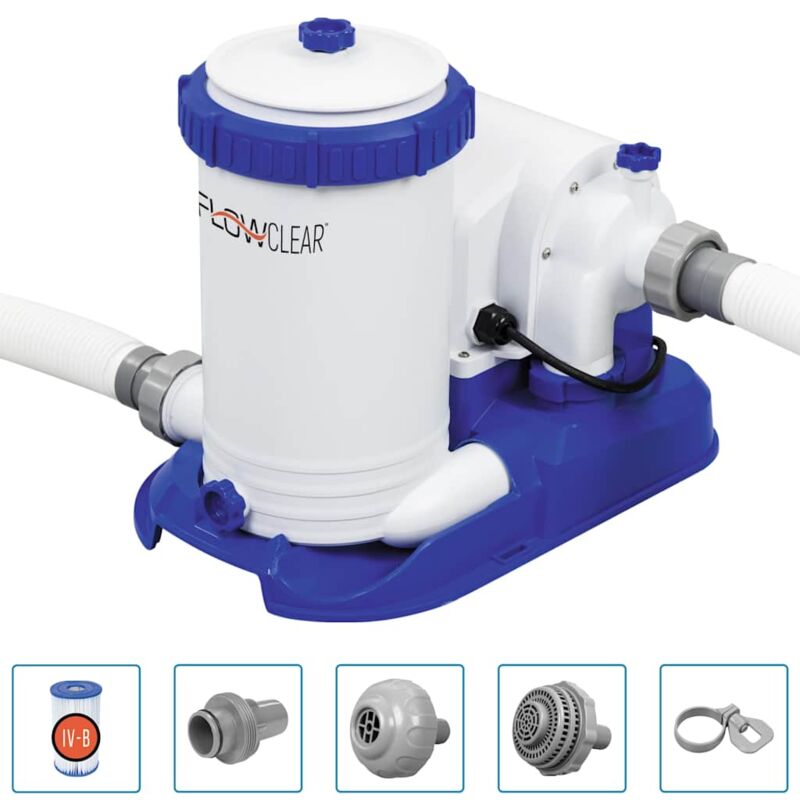 Bestway - Bomba De Filtro De Piscina Flowclear Skimatic 9463 L/H