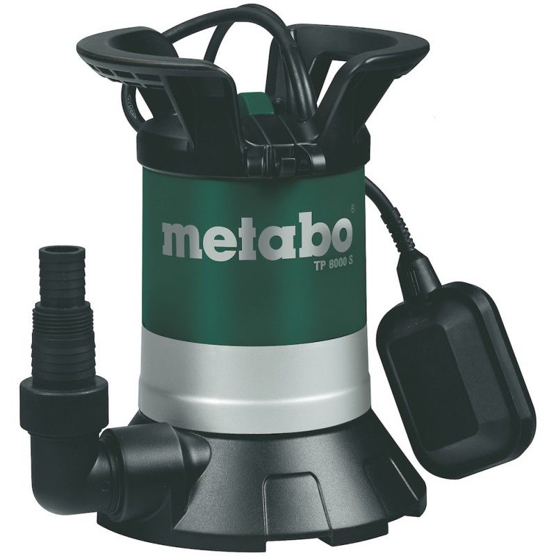 

Bomba sumergible agua claro 350W / 230 V / 50 Hz - Metabo TP8000S / 250800000