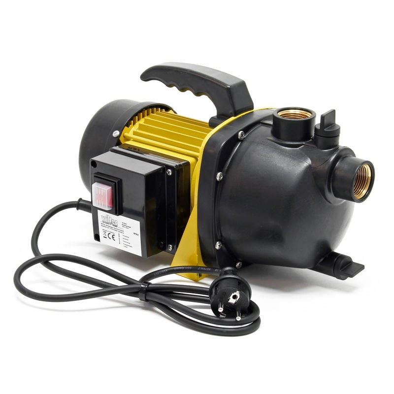 

Bomba de jardín 2800l/h, 600W, asa y tornillo de drenaje, altura bombeo max. 35m, para agua clara