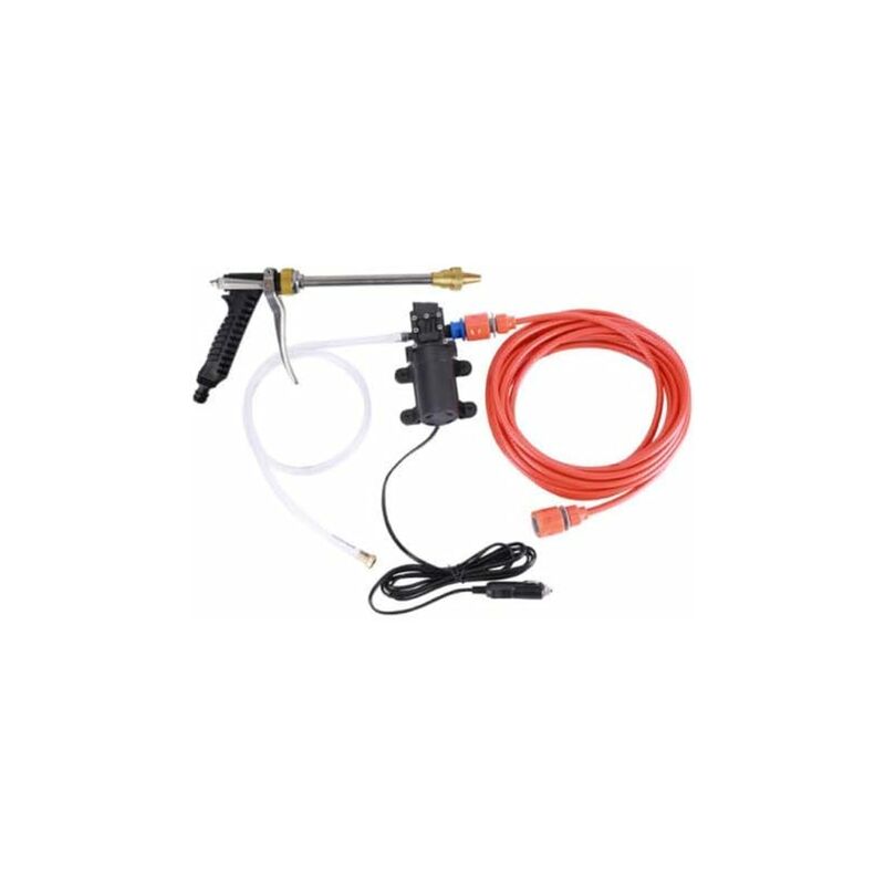 

Bomba De La Lavadora Del Coche,Kit De Lavado De Coches Alta Presión Bomba De Limpieza Arandela Del Coches Auto Eléctrica,Bomba Agua Pistola