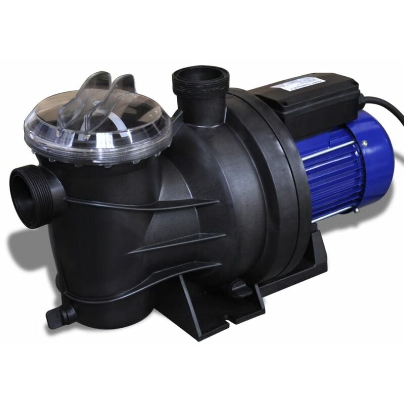 

Bomba de piscina eléctrica 1200 W azul