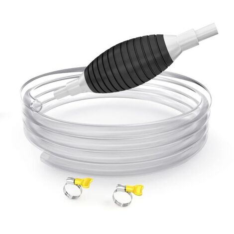 Bomba de sifón de alto caudal HEAROOM, manguera para bomba de sifón de gasolina (5 m)