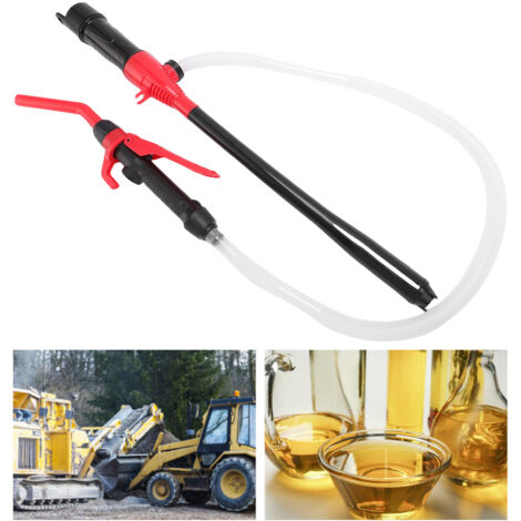 Bomba de transferencia eléctrica, portátil, bomba de succión recargable con dos compartimentos para baterías, ABS, 446 g, para camping, actividades al aire libre, mecánica automotriz.