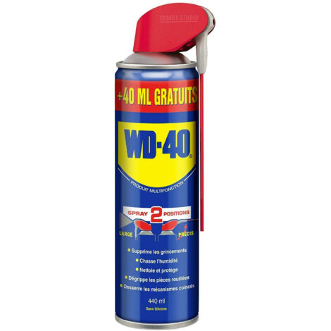 Bomba desbloqueante spray doble wd40 400ml
