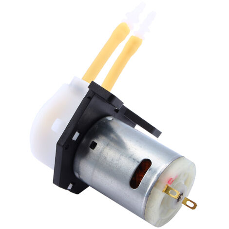 Bomba dosificadora de 12 V D2 para laboratorio y acuario, cabezal peristáltico con tubo de 2 mm/4 mm, silenciosa, fácil de limpiar, para la dosificación de líquidos químicos analíticos.