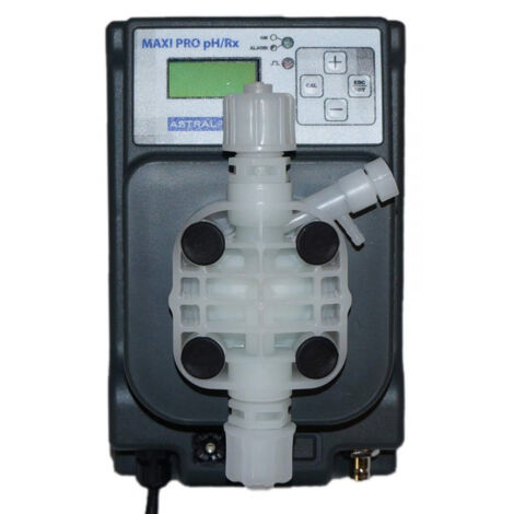 Bomba dosificadora PH Astral, maxi pro 5 l/h para estanque 150 m3 maxi.
