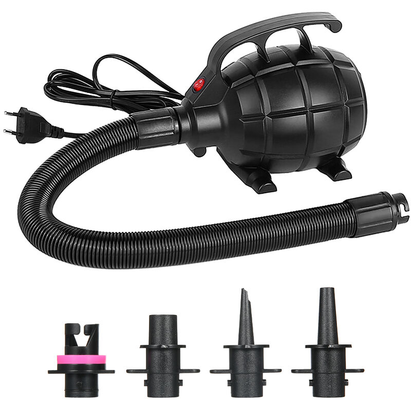 

Bomba electrica portatil de 500 W, Bomba de colchon de aire, Bomba de aire electrica
