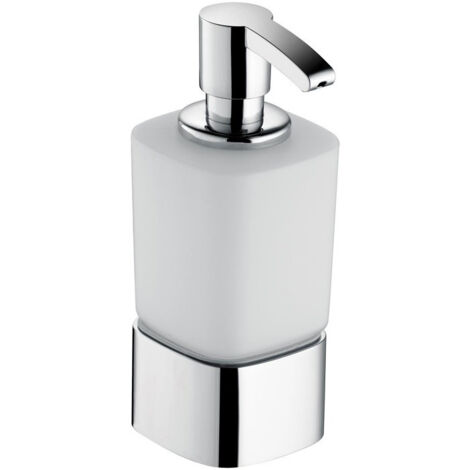 Bomba ELEGANCE para jabón en espuma, aluminio suelto, anodizado plateado / cromado KEUCO