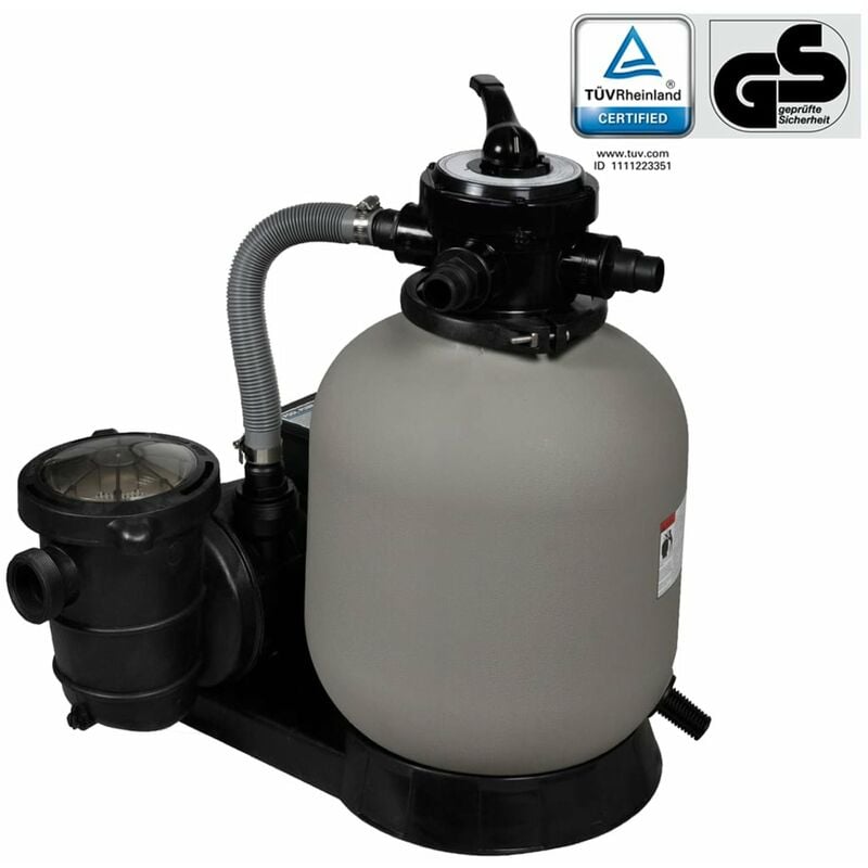 

Bomba filtro de arena 600 W 17000 l/h